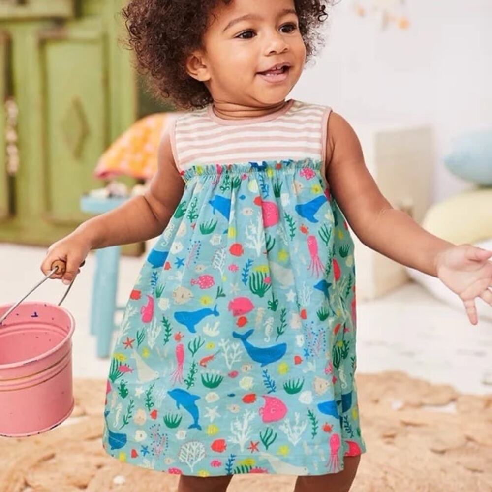 Charming Baby Boden Under the Sea Dress - 12-18M Adventure